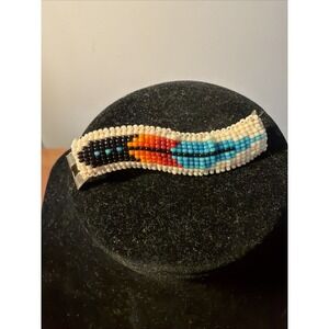 Native American Beaded Barrette